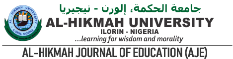 Al-Hikmah Journal of Education